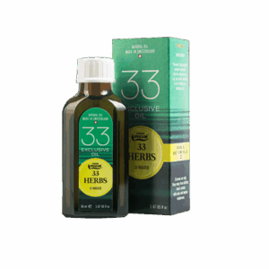 Aceite de 33 Hierbas alpinas.