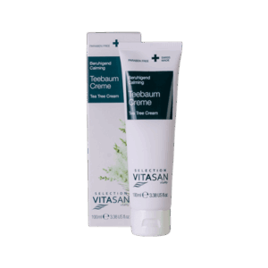 Crema calmante de Árbol del té.