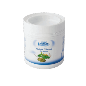 Sazonador. Mezcla de hierbas y sal marina.