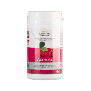 Comprimido de vitamina C de Acerola.