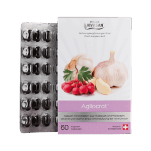 Cápsula alimenticia de Ajo y aliina.
